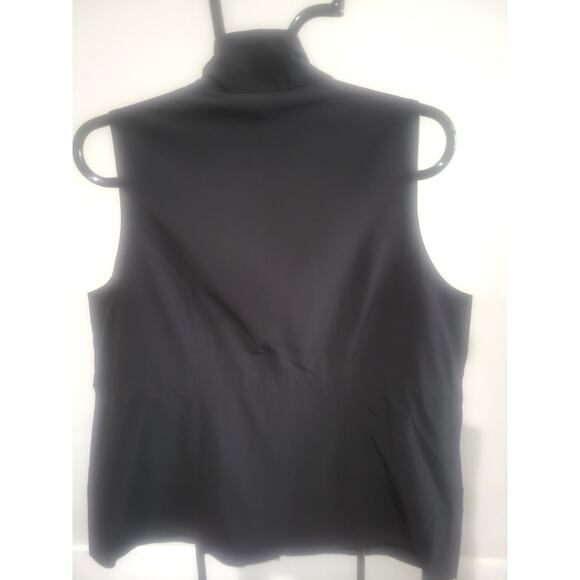 Chico's Zenergy NWT Size 3 Large/XL Black Long Travel Vest MSRP $109 - Picture 9 of 12